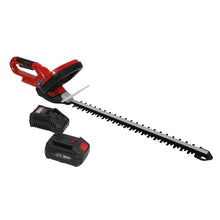Load image into Gallery viewer, Sealey Hedge Trimmer Cordless 20V SV20 Series, 4Ah Battery &amp; Charger
