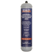 Load image into Gallery viewer, Sealey Gas Cylinder Disposable Carbon Dioxide 390g
