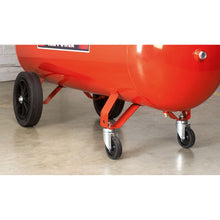 Load image into Gallery viewer, Sealey Wheel Kit for Fixed Compressors - 2 Castors &amp; 2 Fixed
