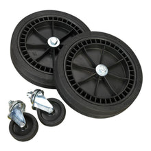 Load image into Gallery viewer, Sealey Wheel Kit for Fixed Compressors - 2 Castors &amp; 2 Fixed
