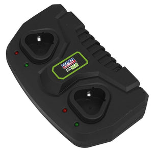 Sealey Dual Battery Charger 10.8V SV10.8 Series Lithium-ion