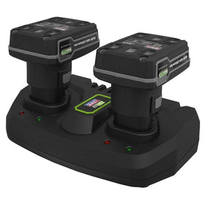 Sealey Dual Battery Charger 10.8V SV10.8 Series Lithium-ion