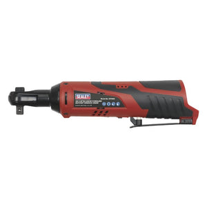 Sealey Cordless Ratchet Wrench 3/8" Drive 12V SV12 Series - Body Only