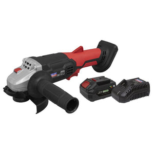 Sealey Cordless Angle Grinder Kit 115mm 20V 4Ah SV20 Series