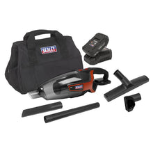 Load image into Gallery viewer, Sealey Cordless Handheld Vacuum Cleaner Kit 650ml 20V 2Ah SV20 Series
