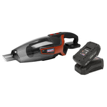 Load image into Gallery viewer, Sealey Cordless Handheld Vacuum Cleaner Kit 650ml 20V 2Ah SV20 Series
