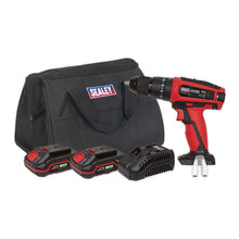 Load image into Gallery viewer, Sealey Combi Drill Kit 13mm 20V SV20 Series - 2 Batteries
