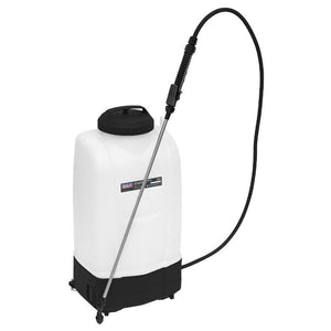Sealey Cordless Garden Backpack Sprayer 20V SV20 Series 15L - 2 Batteries