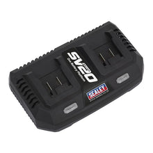 Load image into Gallery viewer, Sealey Dual Battery Charger 20V SV20 Series Lithium-ion
