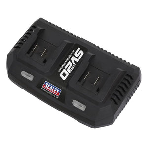 Sealey Dual Battery Charger 20V SV20 Series Lithium-ion