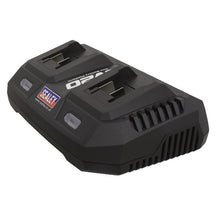 Load image into Gallery viewer, Sealey Dual Battery Charger 20V SV20 Series Lithium-ion
