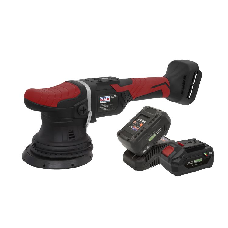 Sealey Cordless Orbital Polisher Kit 125mm (5