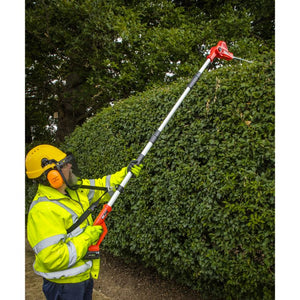 Sealey Pole Hedge Trimmer 20V 45cm SV20 Series Cordless Accessory