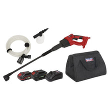 Load image into Gallery viewer, Sealey Cordless Pressure Washer Kit 20V SV20 Series - 2 Batteries
