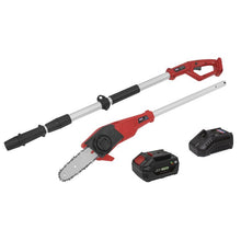 Load image into Gallery viewer, Sealey Telescopic Cordless 20cm Chainsaw Kit 20V 4Ah SV20 Series

