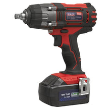 Load image into Gallery viewer, Sealey Cordless Impact Wrench 18V 3Ah Lithium-ion 1/2" Drive
