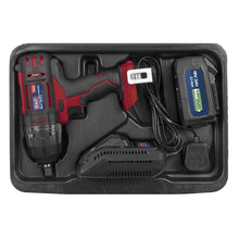 Load image into Gallery viewer, Sealey Cordless Impact Wrench 18V 3Ah Lithium-ion 1/2" Drive
