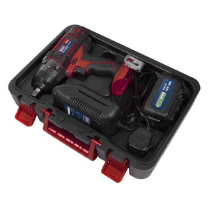 Sealey Cordless Impact Wrench 18V 3Ah Lithium-ion 1/2" Drive