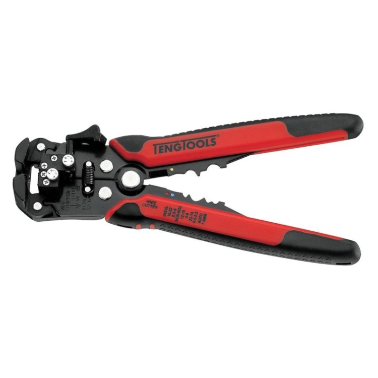 Teng Plier Wire Stripping Ratchet Action
