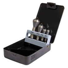 Load image into Gallery viewer, Sealey Slotted Deburring Countersink Drill Bit 90° Set 4pc
