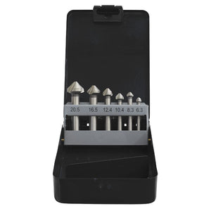 Sealey Countersink Bit Set 6pc - 3 x V Flutes