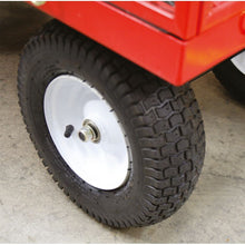 Load image into Gallery viewer, Sealey Platform Truck, Sides Pneumatic Tyres 450kg Capacity
