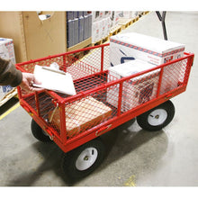 Load image into Gallery viewer, Sealey Platform Truck, Sides Pneumatic Tyres 450kg Capacity
