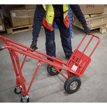 Load image into Gallery viewer, Sealey Sack Truck 3-in-1, Pneumatic Tyres 250kg Capacity
