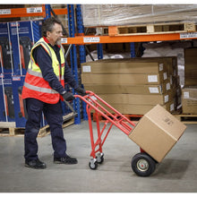 Load image into Gallery viewer, Sealey Sack Truck 3-in-1, Pneumatic Tyres 250kg Capacity
