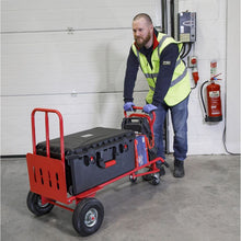 Load image into Gallery viewer, Sealey Sack Truck 3-in-1, Pneumatic Tyres 250kg Capacity
