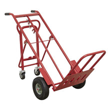 Load image into Gallery viewer, Sealey Sack Truck 3-in-1, Pneumatic Tyres 250kg Capacity
