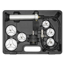 Load image into Gallery viewer, Sealey Cooling System Pressure Test Kit 7pc - Commercial
