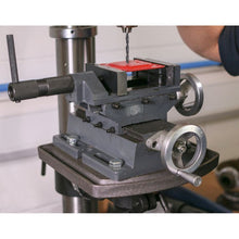 Load image into Gallery viewer, Sealey Cross Vice 100mm (4") Professional
