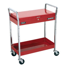 Load image into Gallery viewer, Sealey Trolley 2-Level Heavy-Duty, Lockable Top

