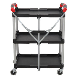 Sealey Folding Workshop Trolley 3-Level