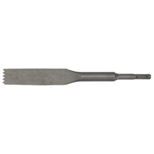 Load image into Gallery viewer, Sealey Toothed Mortar/Comb Chisel 30 x 250mm - SDS Plus
