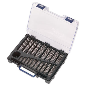 Sealey HSS Fully Ground Drill Bit Assortment 170pc 1-10mm