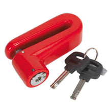 Load image into Gallery viewer, Sealey Motorcycle Disc Brake Lock 10mm
