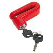 Load image into Gallery viewer, Sealey Motorcycle Disc Brake Lock 10mm
