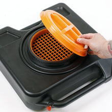 Load image into Gallery viewer, Sealey Oil/Fluid Drain &amp; Recycling Container 15L - Wheeled
