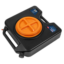 Load image into Gallery viewer, Sealey Oil/Fluid Drain &amp; Recycling Container 15L - Wheeled
