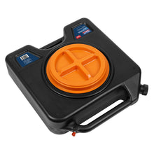 Load image into Gallery viewer, Sealey Oil/Fluid Drain &amp; Recycling Container 15L - Wheeled
