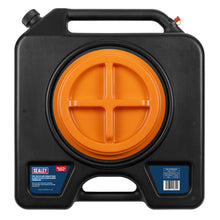 Load image into Gallery viewer, Sealey Oil/Fluid Drain &amp; Recycling Container 15L - Wheeled
