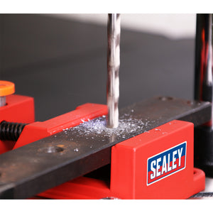 Sealey Drill Stand, Cast Iron Base 500mm & 65mm Vice