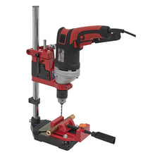 Load image into Gallery viewer, Sealey Drill Stand, Cast Iron Base 500mm &amp; 65mm Vice
