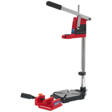 Load image into Gallery viewer, Sealey Drill Stand, Cast Iron Base 500mm &amp; 65mm Vice
