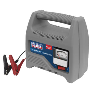 Sealey Battery Charger 12V 4A 230V