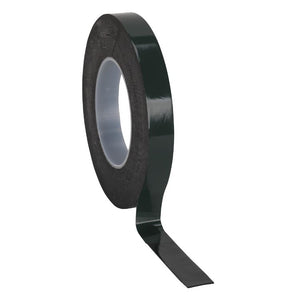 Sealey Double-Sided Adhesive Foam Tape 19mm x 10M Green Backing
