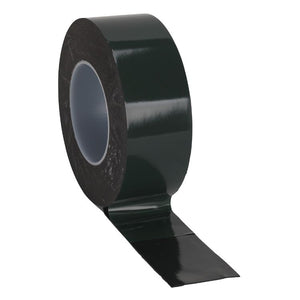 Sealey Double-Sided Adhesive Foam Tape 50mm x 10M Green Backing