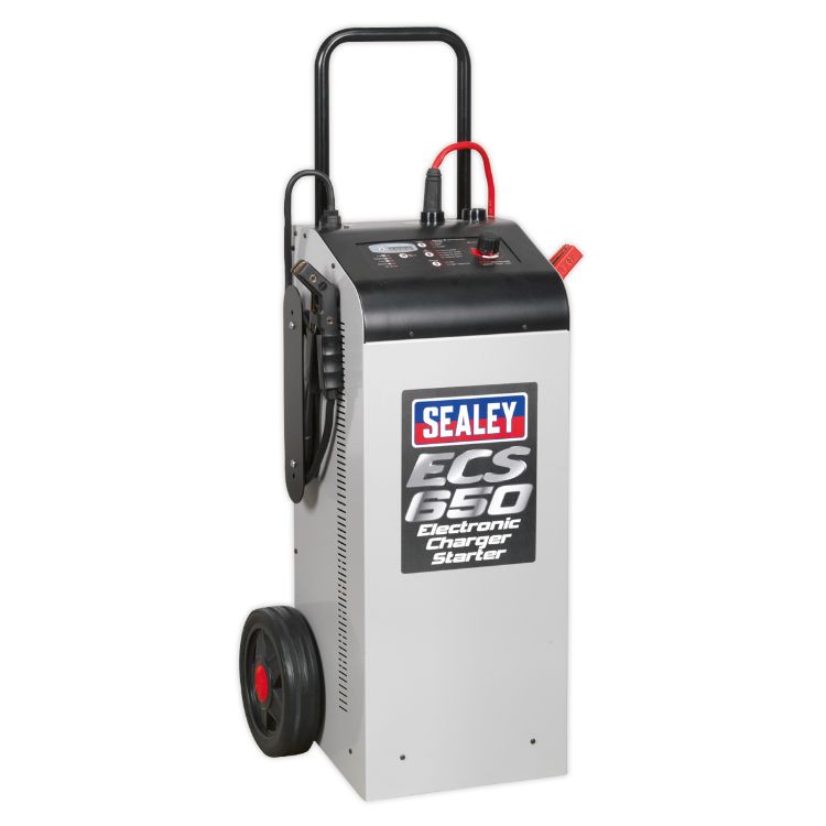 Sealey Electronic Charger Maintainer/Starter 100/650A 12/24V
